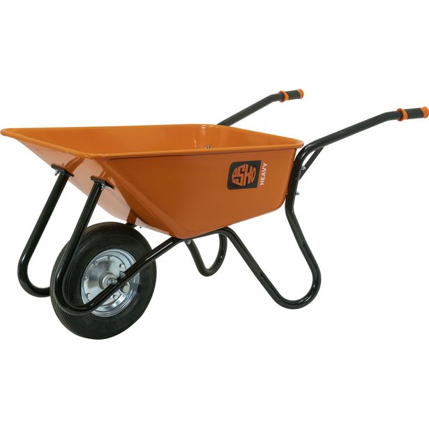 Kottikärry ESKO Heavy 350/120L, ilmakumipyörä kuulalaakerilla