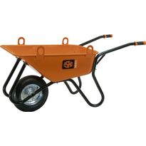 Kottikärry ESKO Heavy 350/120L nostokorvilla, solukumitäytteinen pyörä kuulalaakerilla