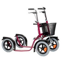 Potkupyörä Esla CityMax 3800, punainen