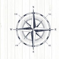 Tapetti Esta Regatta Crew Surf Edition 138975, 0,53x10,05m, sininen