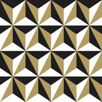 Tapetti Esta Black &amp; White with a splash of Gold 139118, 0,53x10,05m