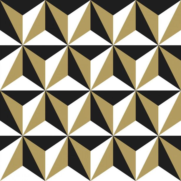 Tapetti Esta Black & White with a splash of Gold 139118, 0,53x10,05m