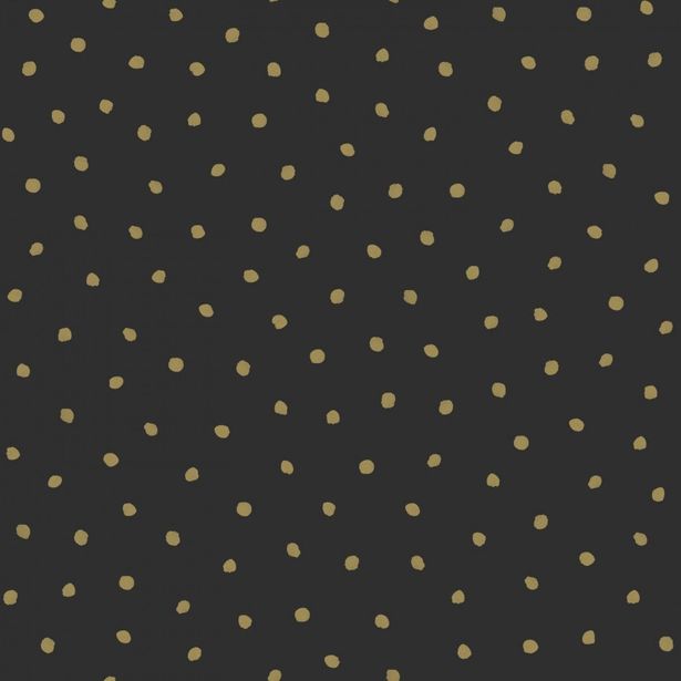 Tapetti Esta Black & White with a splash of Gold 139122, 0,53x10,05m