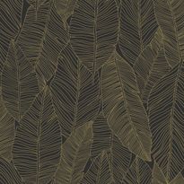 Tapetti Esta Black &amp; White with a splash of Gold 139126, 0,53x10,05m