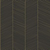 Tapetti Esta Black &amp; White with a splash of Gold 139136, 0,53x10,05m