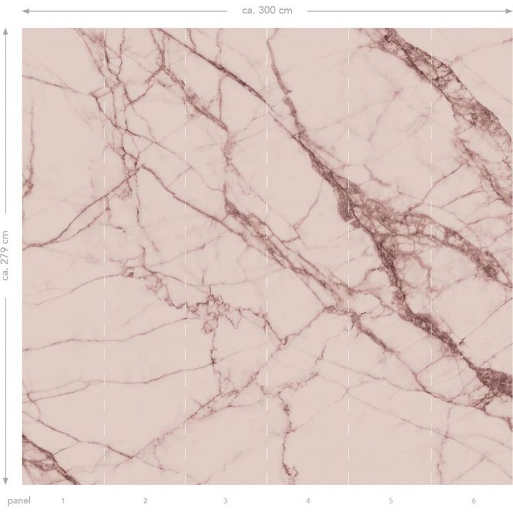 Kuvatapetti Esta Paradise XL Pink Marble, 3x2,79m