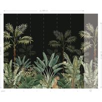 Kuvatapetti Esta Paradise XL Jungle Black &amp; Green, 3x2,79