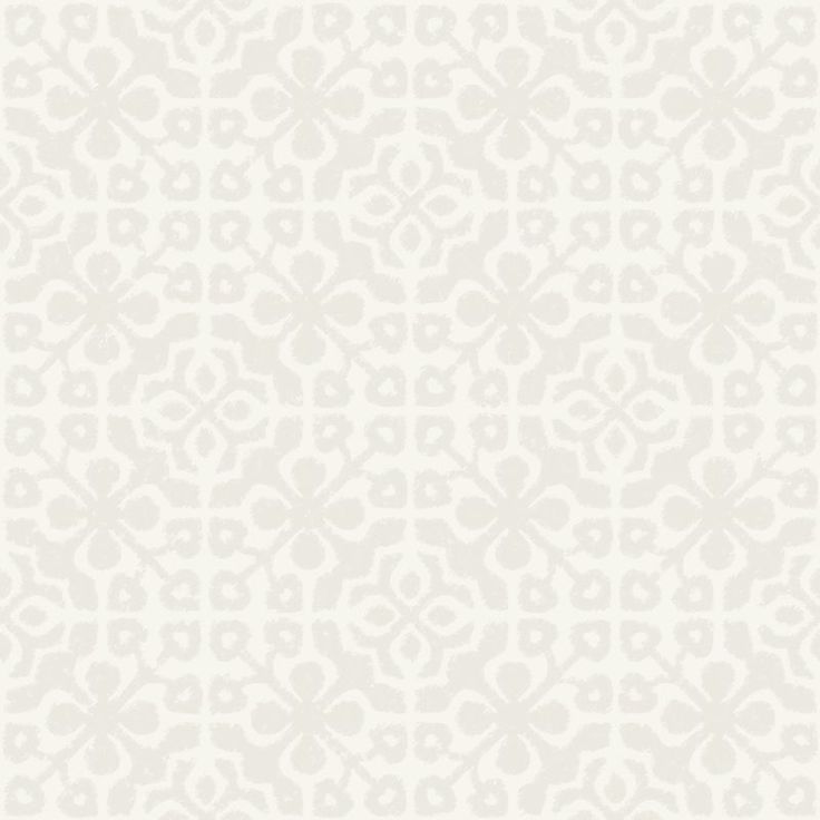 Tapetti Azulejos Tiles 128041 0,53x10,05 m valkoinen/helmiäishopea non-woven