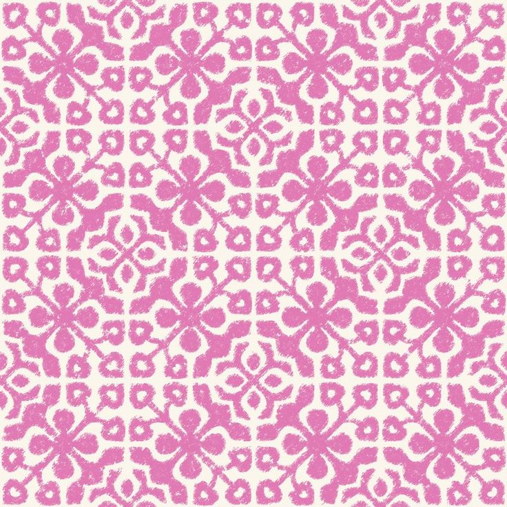 Tapetti Azulejos Tiles 128046 0,53x10,05 m pinkki/valkoinen non-woven