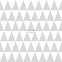 Tapetti Esta Little Bandits 128842, 0,53x10,05m, harmaa/valkoinen