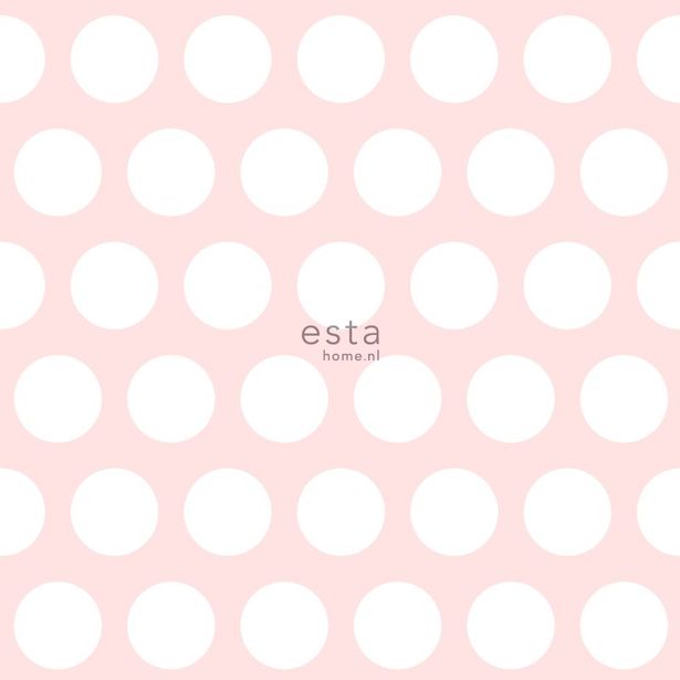 Tapetti Esta Little Bandits 128859, 0,53x10,05m, vaaleanpunainen