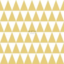 Tapetti Esta Little Bandits 128863, 0,53x10,05m, kulta/valkoinen