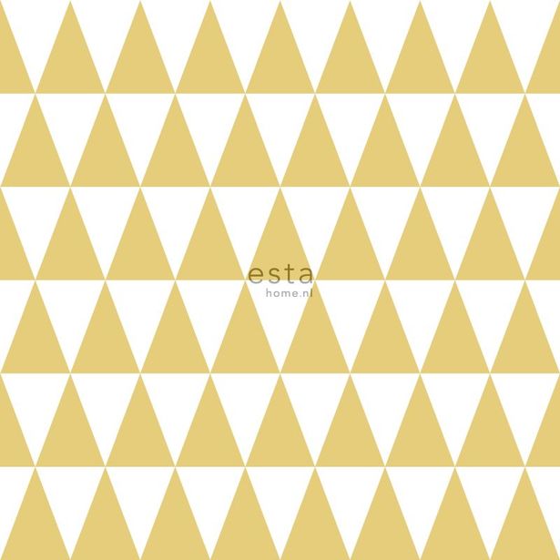 Tapetti Esta Little Bandits 128863, 0,53x10,05m, kulta/valkoinen
