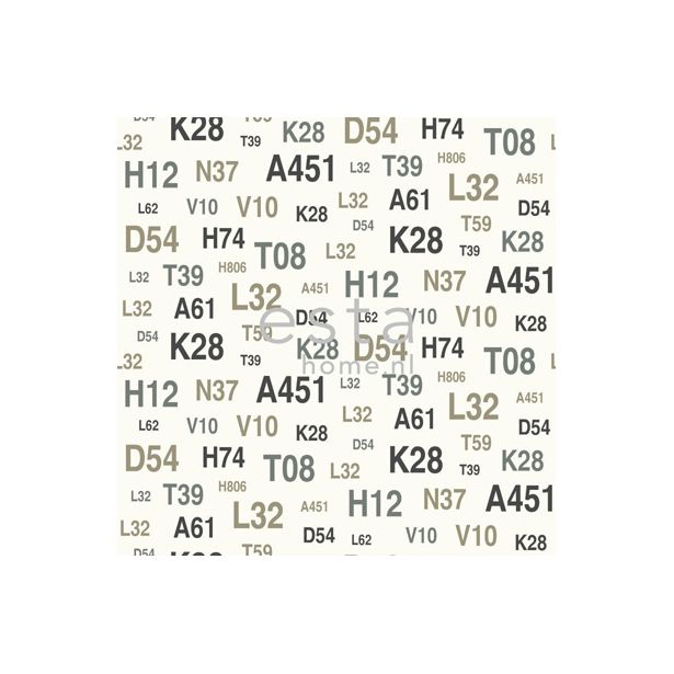 Tapetti Emblems 136441 0,53x10,05 m ruskea/harmaa non-woven