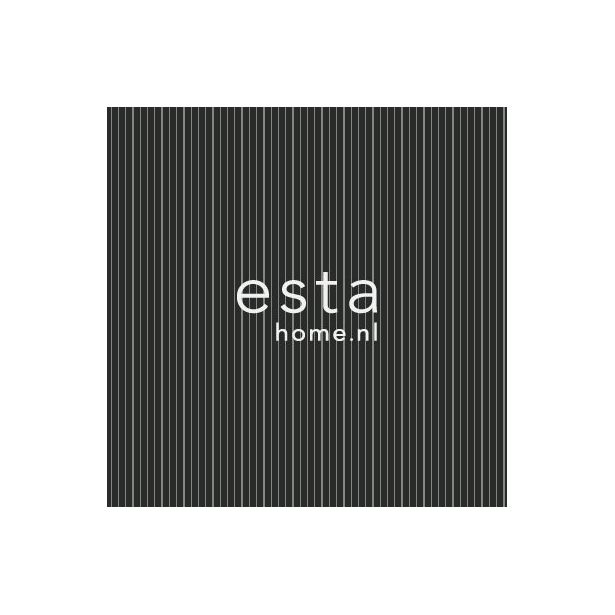 Tapetti Stripes 136446 0,53x10,05 m musta non-woven
