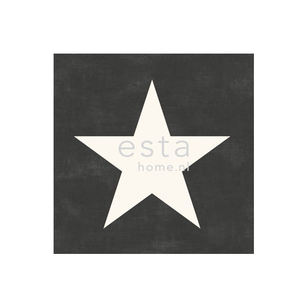 Tapetti Stars 136457 0,53x10,05 m musta non-woven