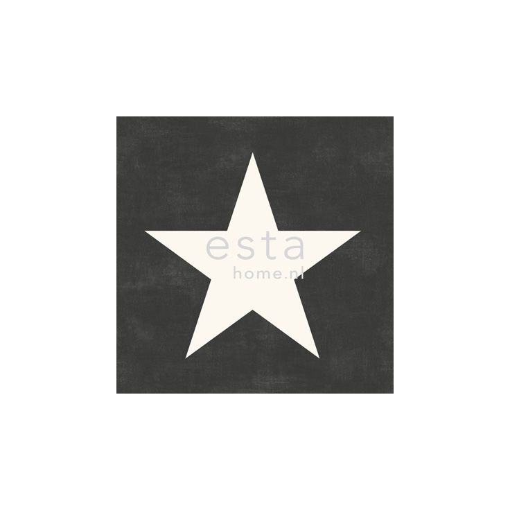 Tapetti Stars 136457 0,53x10,05 m musta non-woven