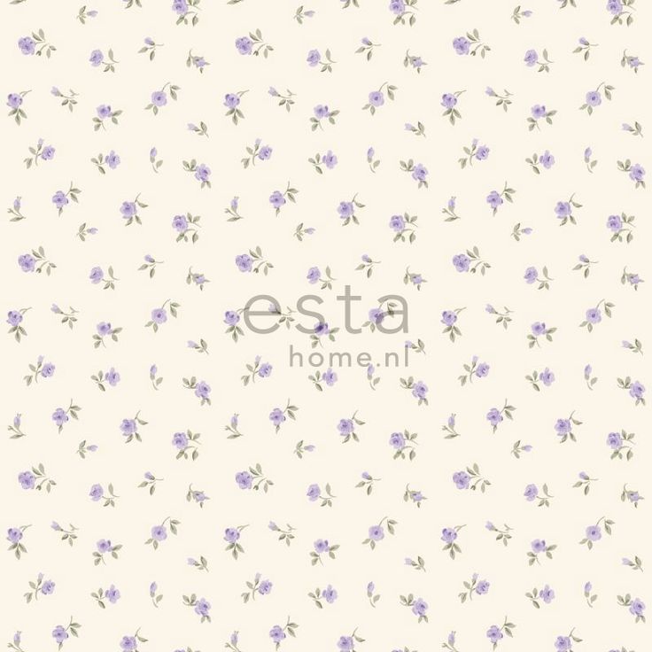 Tapetti Little Roses 137702 0,53x10,05 m violetti non-woven