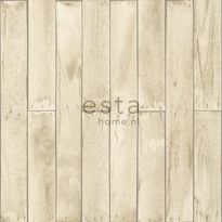Tapetti Wood 137743 0,53x10,05 m beige non-woven