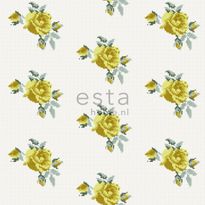 Tapetti Rose 138147 0,53x10,05 m keltainen non-woven