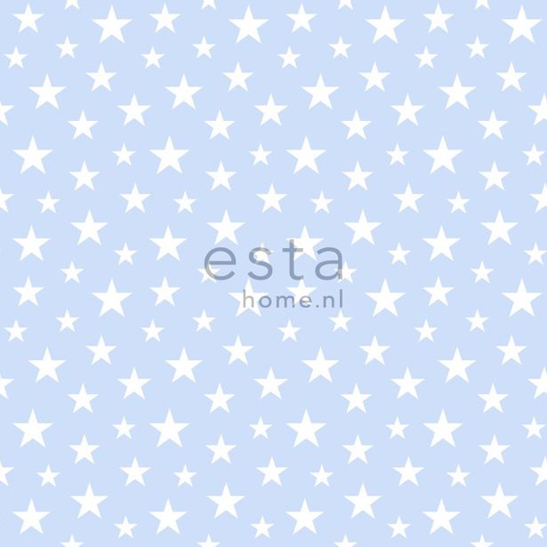 Tapetti Stars 138729 0,53x10,05 m vaaleansininen