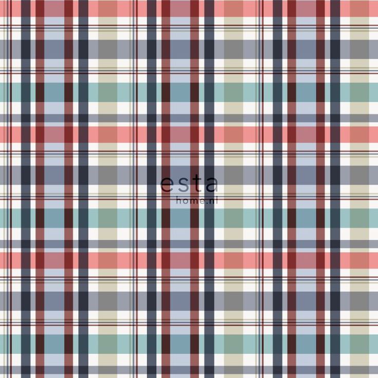 Tapetti Esta College 138818, 0,53x10,05m, monivärinen