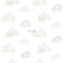 Tapetti Esta Little Bandits 138945, 0,53x10,05m, valkoinen/harmaa