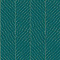 Tapetti Esta Art Deco 139200, 0.53x10.05m, non-woven, vihreä