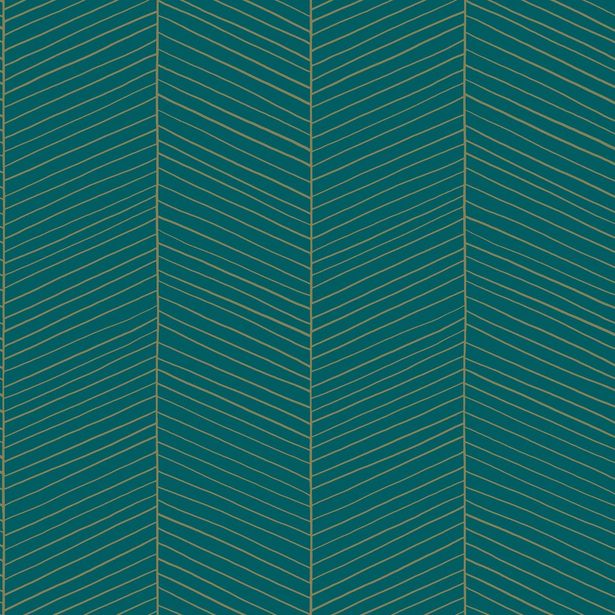 Tapetti Esta Art Deco 139200, 0.53x10.05m, non-woven, vihreä