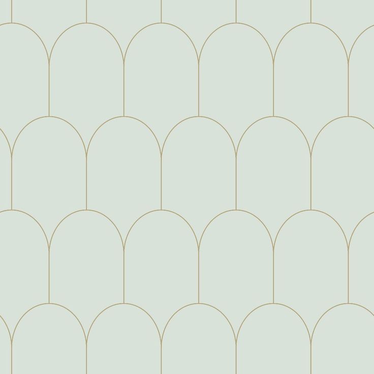 Tapetti Esta Art Deco 139202, 0.53x10.05m, non-woven, vaaleanvihreä