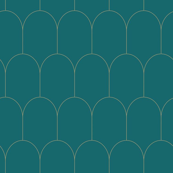 Tapetti Esta Art Deco 139205, 0.53x10.05m, non-woven, vihreä