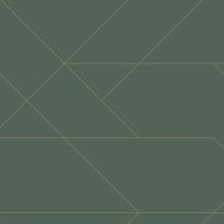 Tapetti Esta Art Deco 139212, 0.53x10.05m, non-woven, vihreä