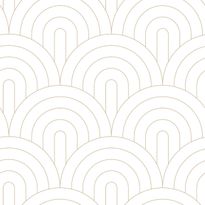 Tapetti Esta Art Deco 139215, 0.53x10.05m, non-woven, valkoinen