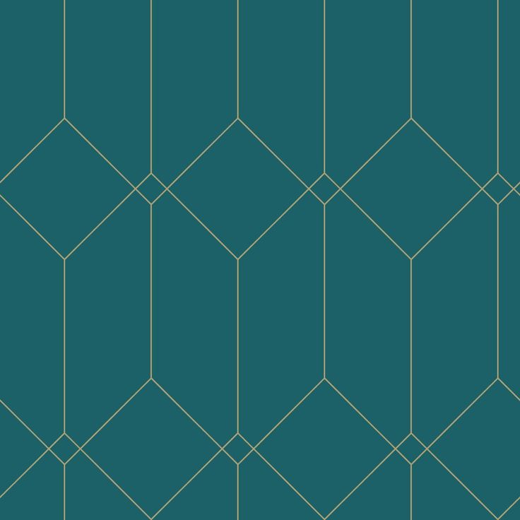 Tapetti Esta Art Deco 139224, 0.53x10.05m, non-woven, vihreä