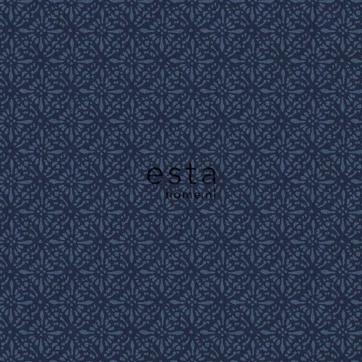 Tapetti Esta Oriental Motif 148322, 0,53x10,05m, sininen