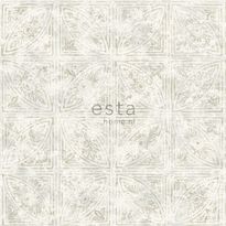 Tapetti Esta Tile Motif 148338, 0,53x10,05m, ruskea