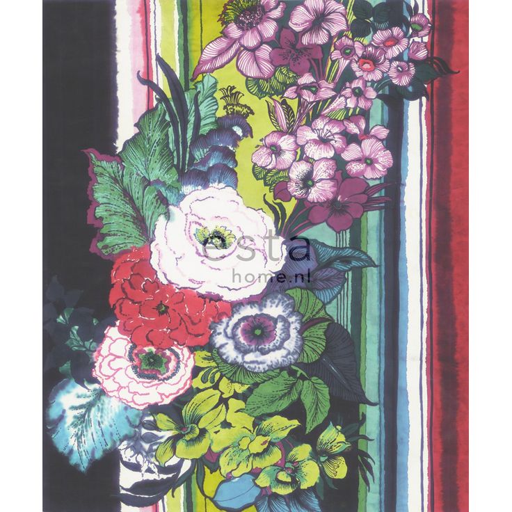 Paneelitapetti PhotoWallXL Flowers 158115 2325x2790 mm