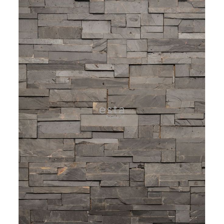 Paneelitapetti PhotowallXL End Grain Composition 158208, 2325x2790mm, tummanharmaa