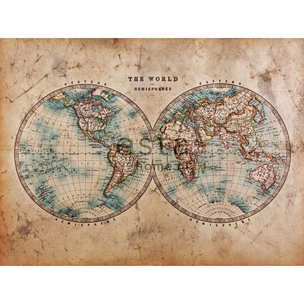 Paneelitapetti PhotowallXL Two Hemispheres 158211, 3720x2790mm