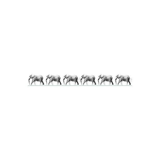 Boordi PhotowallXL Elephant 158710 4000x232,5 mm