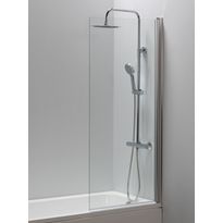 Ammeseinä Andres Glass Estetico 70x150cm, kirkas, oikeakätinen, Verkkokaupan poistotuote