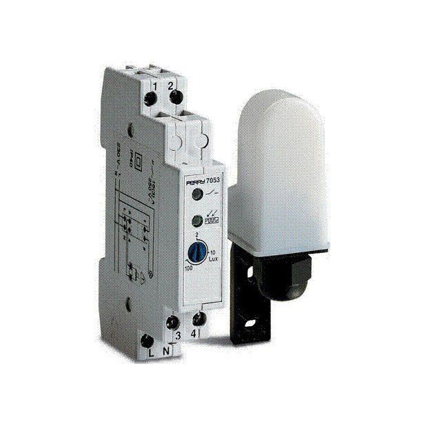 Hämäräkytkin Electric Perry 7053, 16A, 2-100 LUX