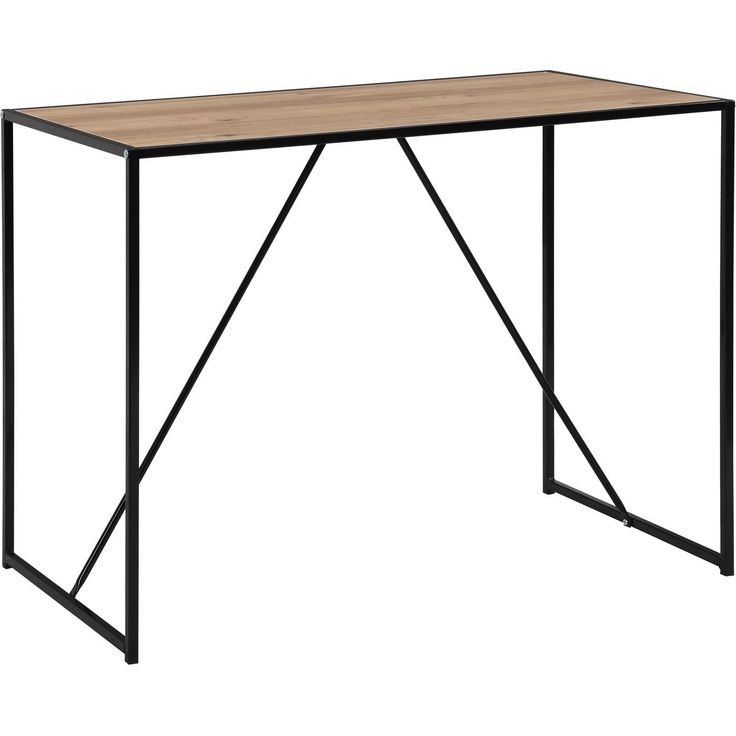 Työpöytä Eureka Dawson 107x54cm tammi/musta