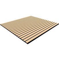 Sisustus-/akustiikkapaneeli Evella Slim Line Easy 60, 9x594x600mm, tammi, tarrakiinnitteinen