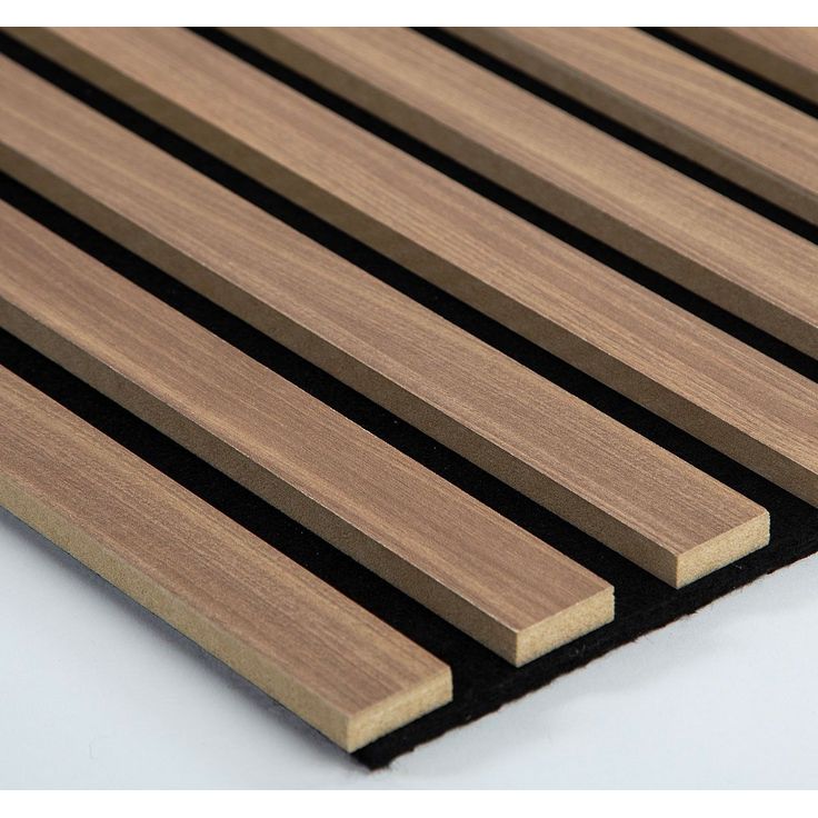 Akustiikkalevy/rimapaneeli Ewona Roughcut, 600x2700mm, pähkinä