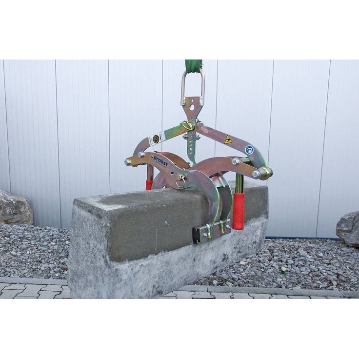 Kivitarrain/reunakivinostin Probst EXG EasyGrip, konenostoihin, 550kg, 0-300mm