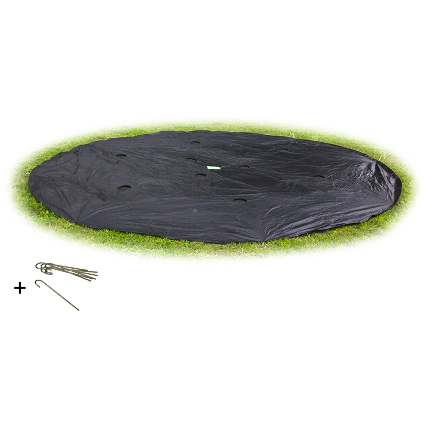 Suojapeite trampoliiniin Exit Supreme/InTerra GroundLevel, ø366cm, musta