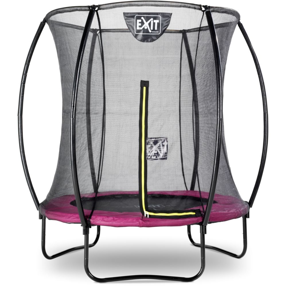 Trampoliini Exit Silhouette, 183cm, pinkki, sis. turvaverkko
