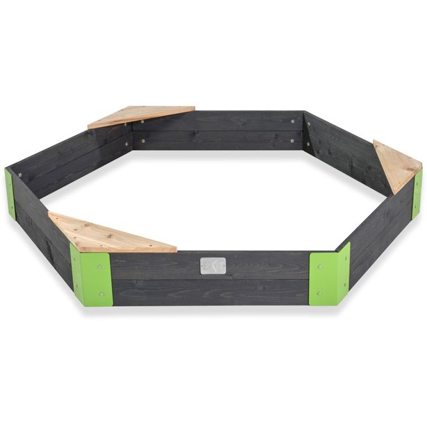 Hiekkalaatikko Exit Aksent Hexagonal M eri kokoja