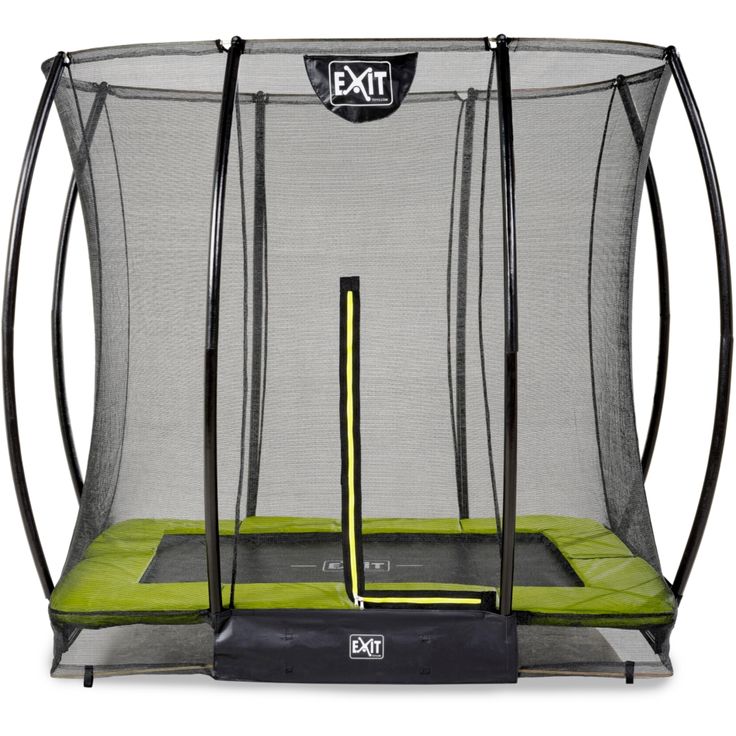 Maatrampoliini Exit Silhouette Ground lime